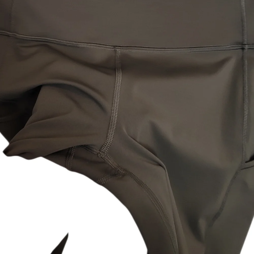 Lululemon Fast & Free Crop II Leggings *Nulux in Dark Olive